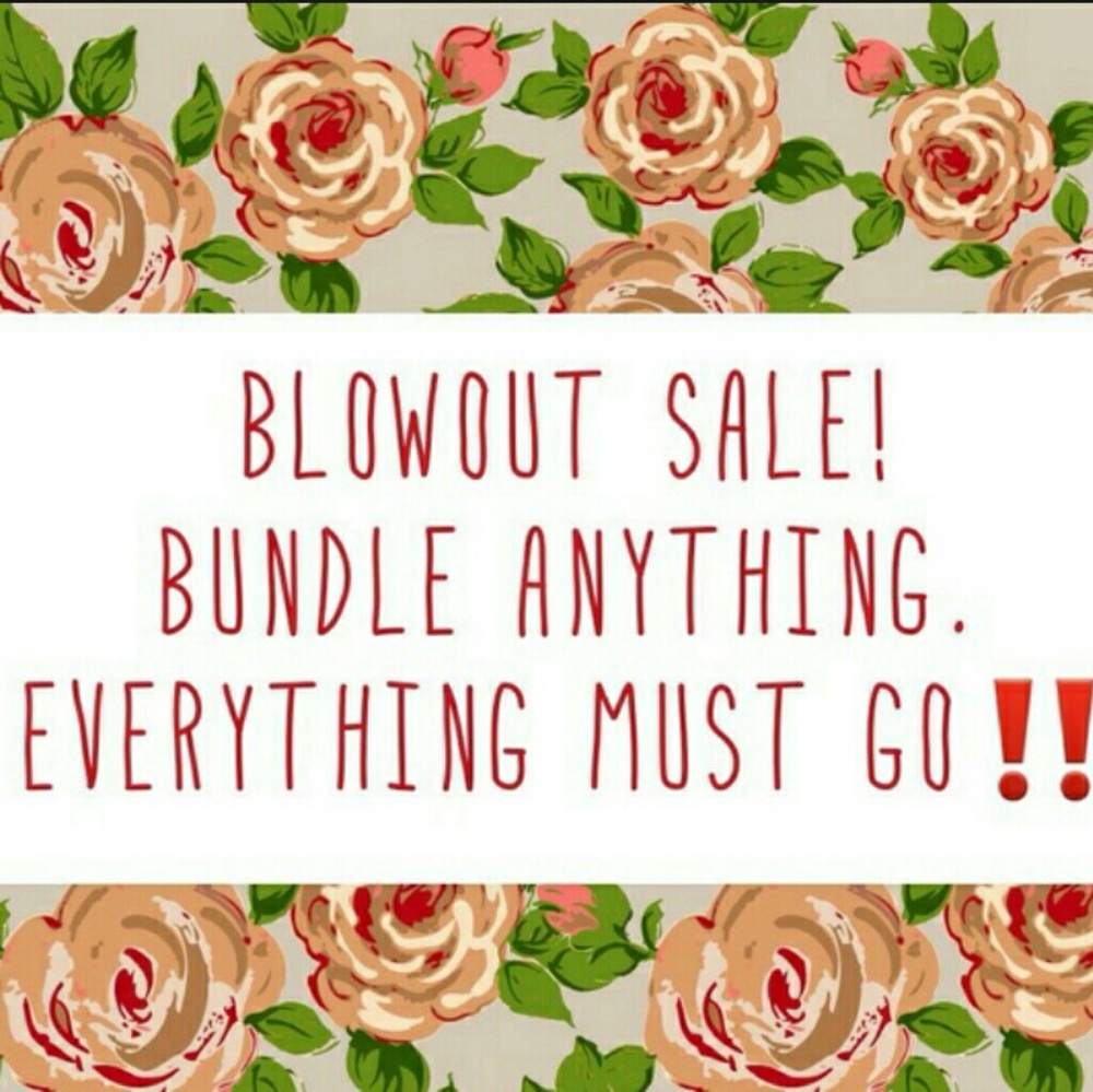 Blowout Sale!